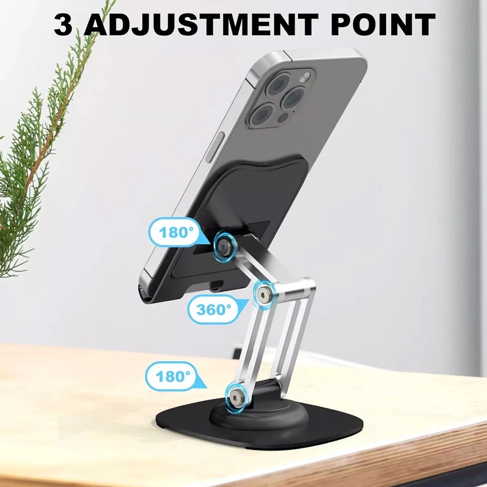 1PCS 360°Adjustable Universal Tablet Stand Desk Holder Mount Detachable Arm For Cell Phone iPad iPhone Portable Desktop Stand Shopifynow