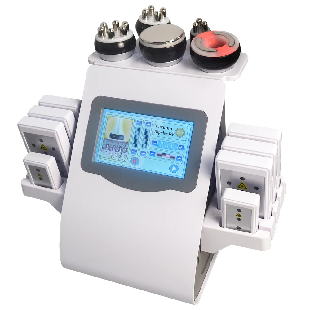 6 In 1 40K Ultrasonic Cavitation Machine Weight Loss Skin Lift Tightening Vacuum Lipo KIM8 Body Slimming Machine Body Shaping - Shopifynow