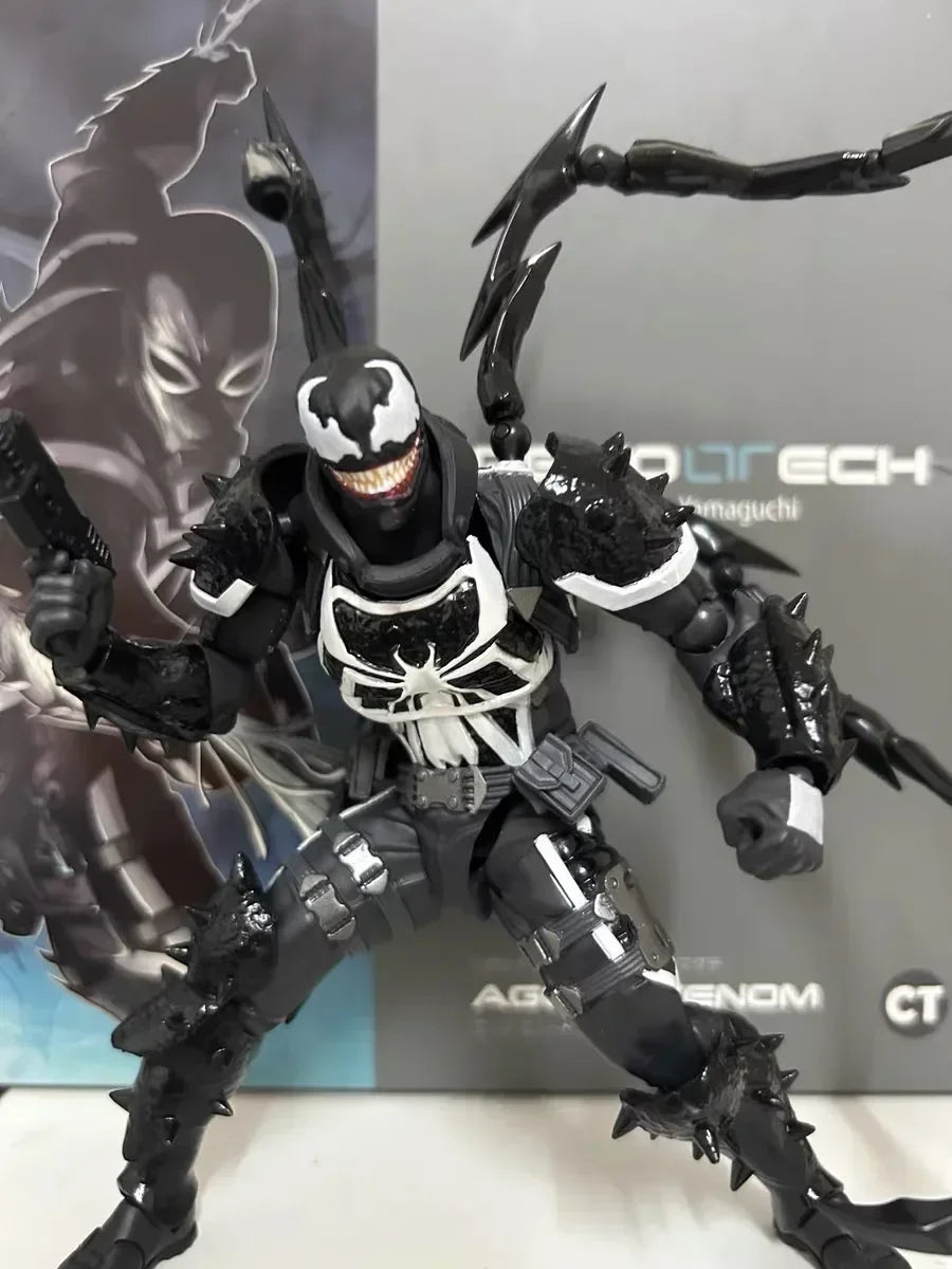 Kaiyodo Revoltech Venom Agent Yamaguchi PVC Figurine - Eugene Thompson Collectible Toy Shopifynow