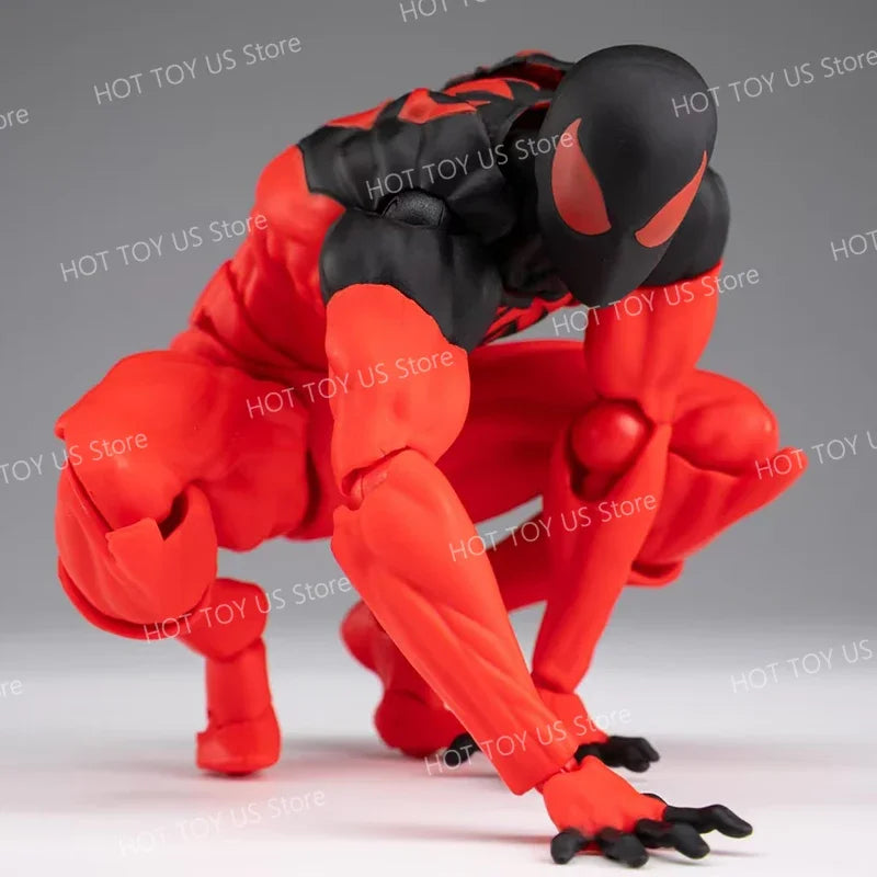 Mess Toys Spider Man Symbiote Spiderman Messtoys Black Suit Neighbor Scarlet Spider Anime Action Figure Gifts Toys Shopifynow
