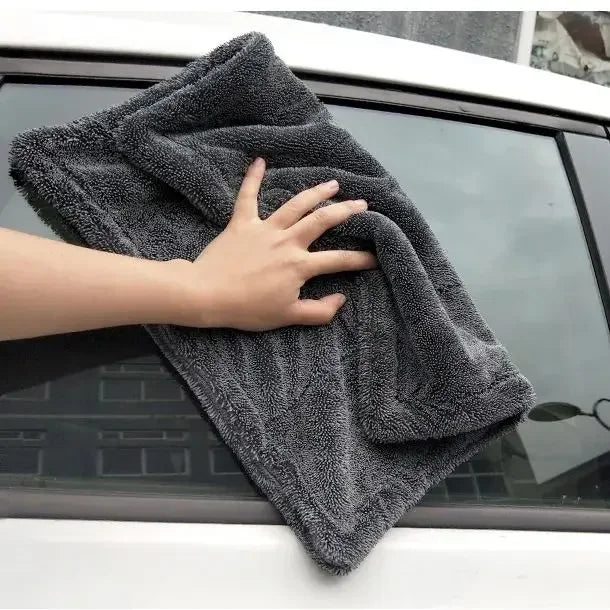 40x40cm 40x60cm 60x90cm Car Wash Microfiber Towel Plush Cleaning Drying Cloth Car Care Cloth Detailing Polishing - Shopifynow