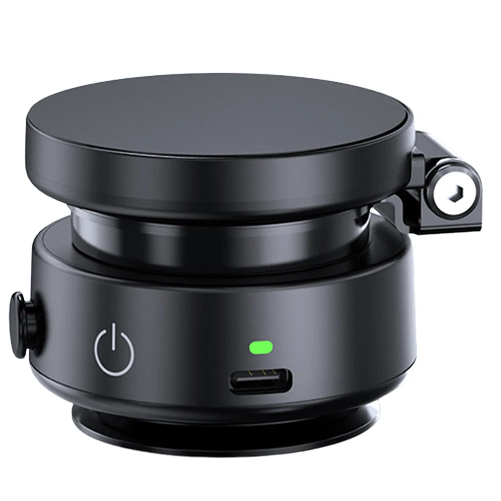 For Magsafe Magnetic Vacuum Car Phone Holder 360° Rotatable Folding Intelligent Car Mount Magnetic Car Stable Holder for iPhone - Shopifynow