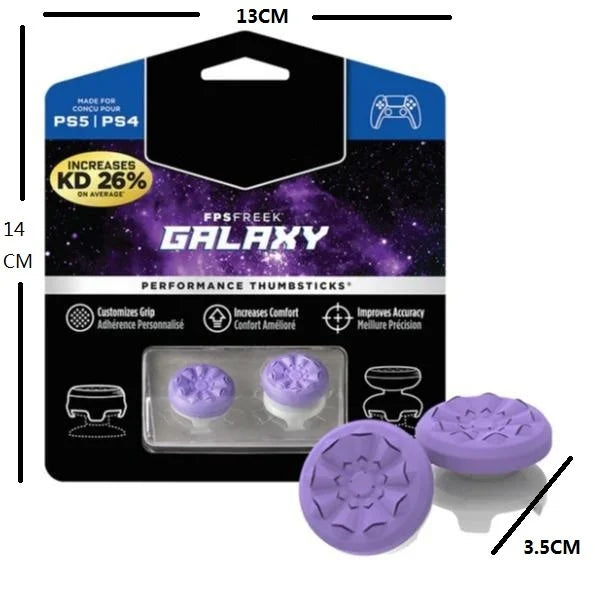 Freek Galaxy FPS For PS4 High-Rise Analog Stick PS5 Joystick Controller Performance Command Stick Game Silicone Cap Shopifynow