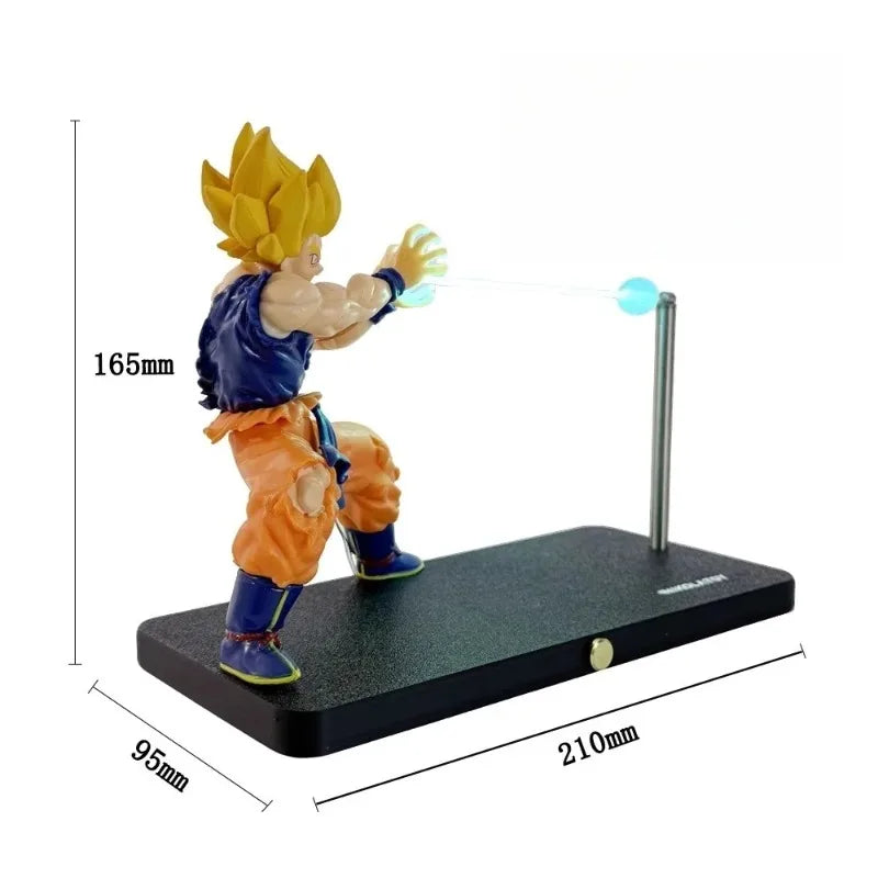 Dragon Ball Super Saiyan Son Goku Chaozu Figure Dynamic Wave Kamehameha Wave Night Light Decoration Ornament Toys Gift Shopifynow