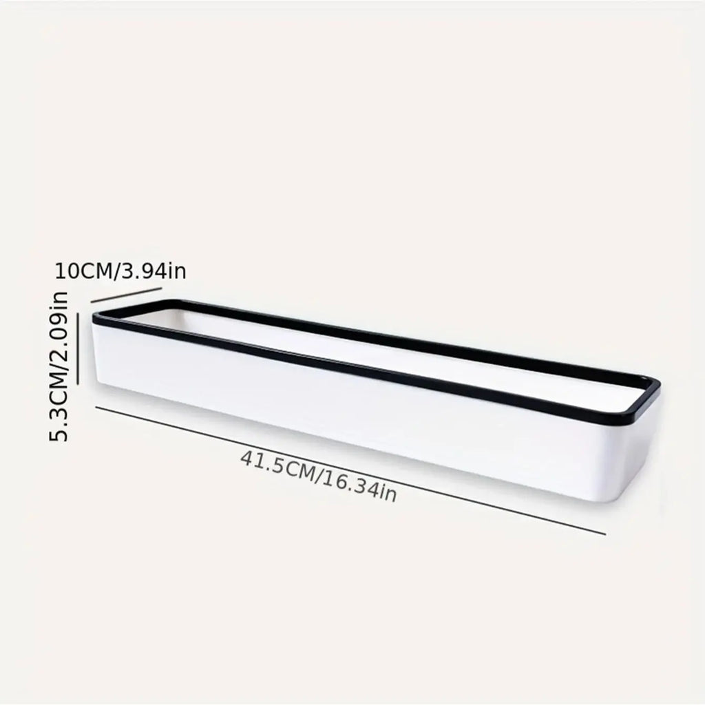 1pc Toilet Bathroom Storage Cabinet Rack Wall Hanging Hole Free Multifunctional Artifact Above Toilet Rack White Shelf Organizer Shopifynow