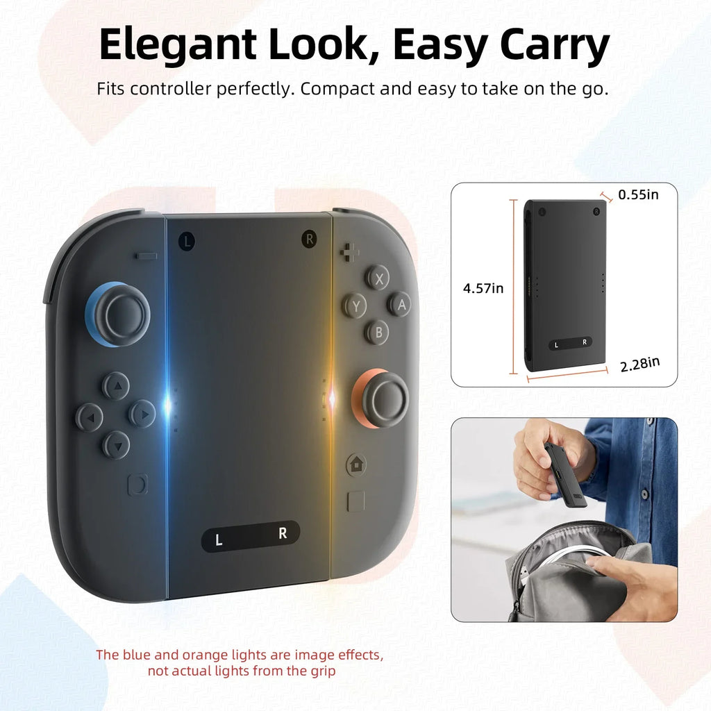 For Switch 2 Joycon Charging Grip - Left/Right Controller Bracket for NS2 Accessories Shopifynow