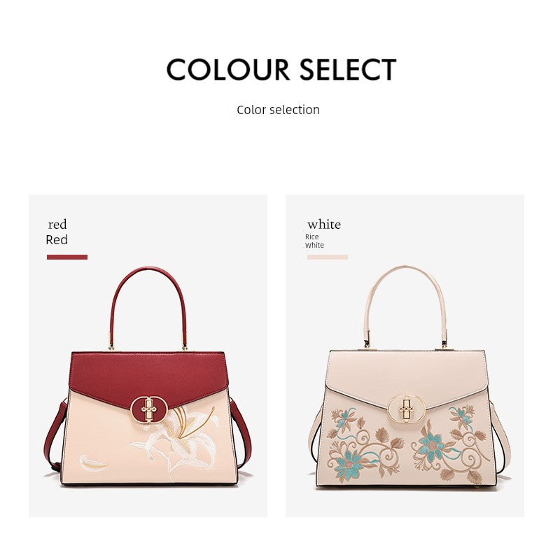 Chinese Style Mother Bag Wedding Bag Female Fancy Middle-Aged Red Wedding Bag Elegant Mother-in-Law Wedding Handbag Shopifynow