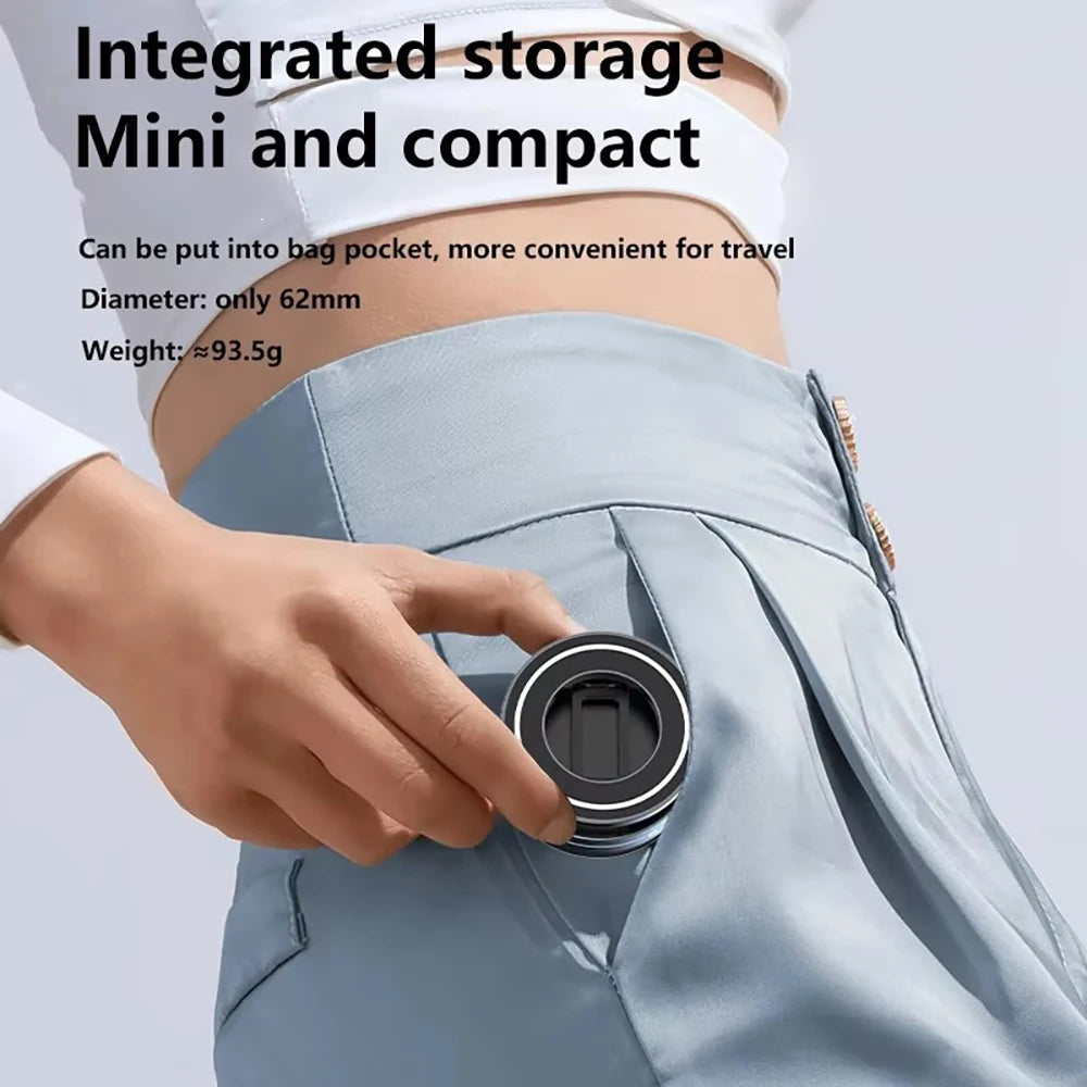 Car Mount Electric Vacuum Magnetic Holder Foldable Strong Suction Stand Cell Phone For iphone 12 13 14 15 16 17 Live Streaming Shopifynow