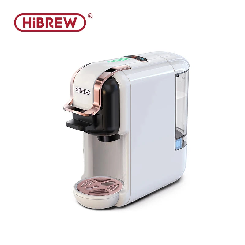 HiBREW Multiple Capsule Coffee Machine, Hot/Cold Dolce Gusto Milk Nespresso Capsule ESE Pod Ground Coffee Cafeteria 20Bar 5 in 1 - Shopifynow