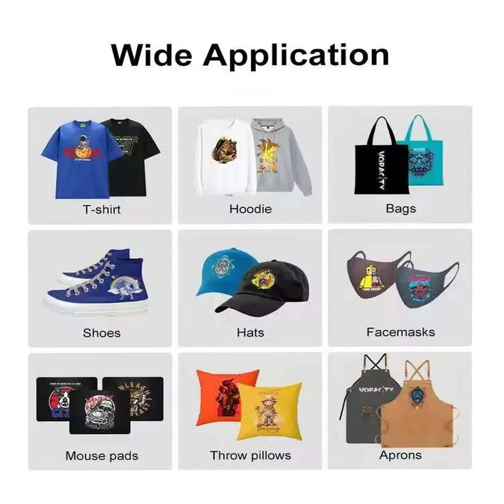 SIHAO A3 L1800 DTF Printer & Oven Combo Kit, DTF Transfer Film Heat Press for T-Shirt/Clothes/Hoodie/Shoes Custom Printing - Shopifynow