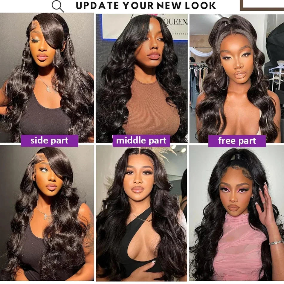 32Inch Body Wave 13x4 13x6 HD Lace Front Human Hair Wigs 4X6 5X5 Glueless Wig Ready To Wear Brazilian Lace Frontal Wig For Women Shopifynow