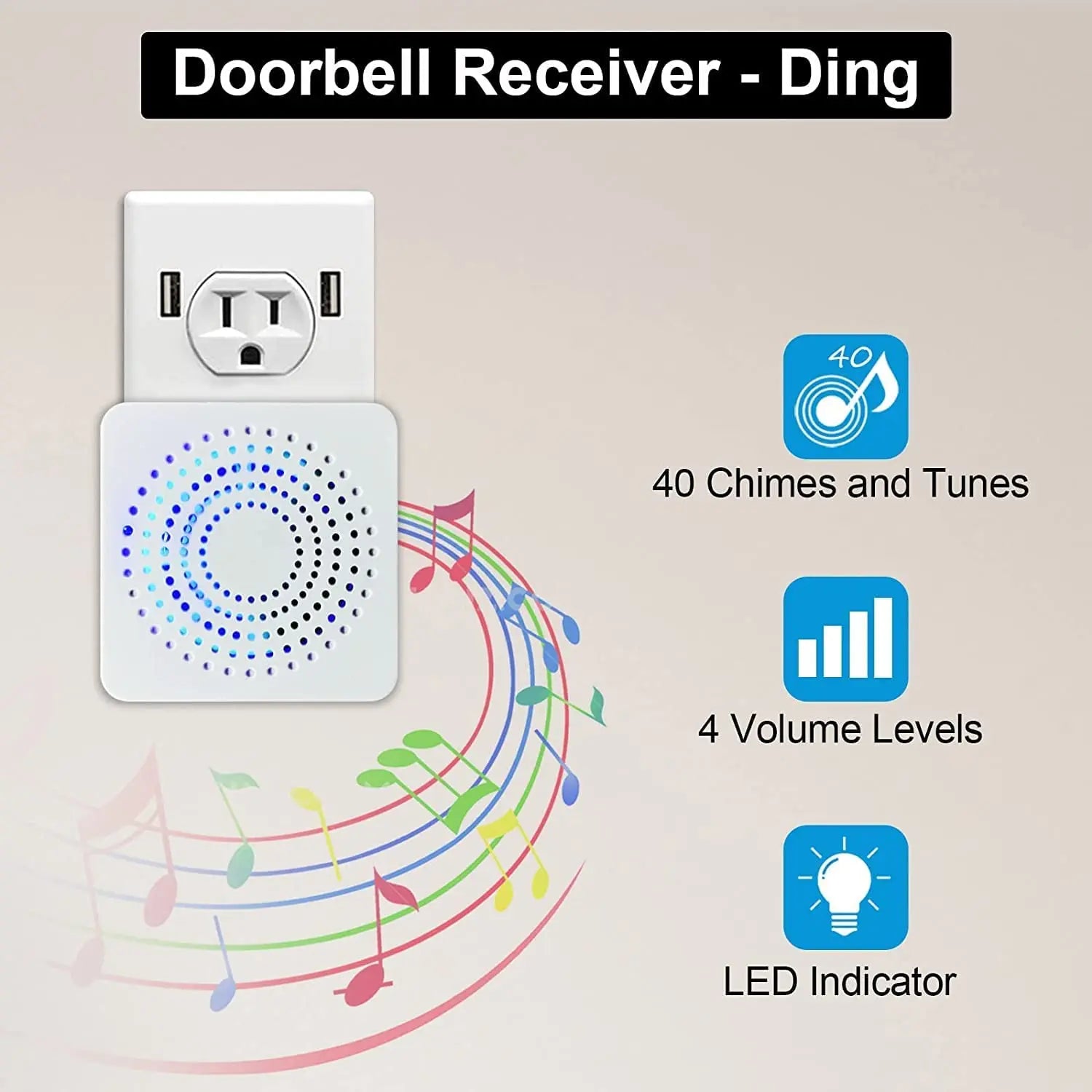 Doorbell Smart Home Door Bell Wireless Rechargeable Battery Outdoor HD Camera Two Way Audio Visual phone monitoring Doorbell Shopifynow