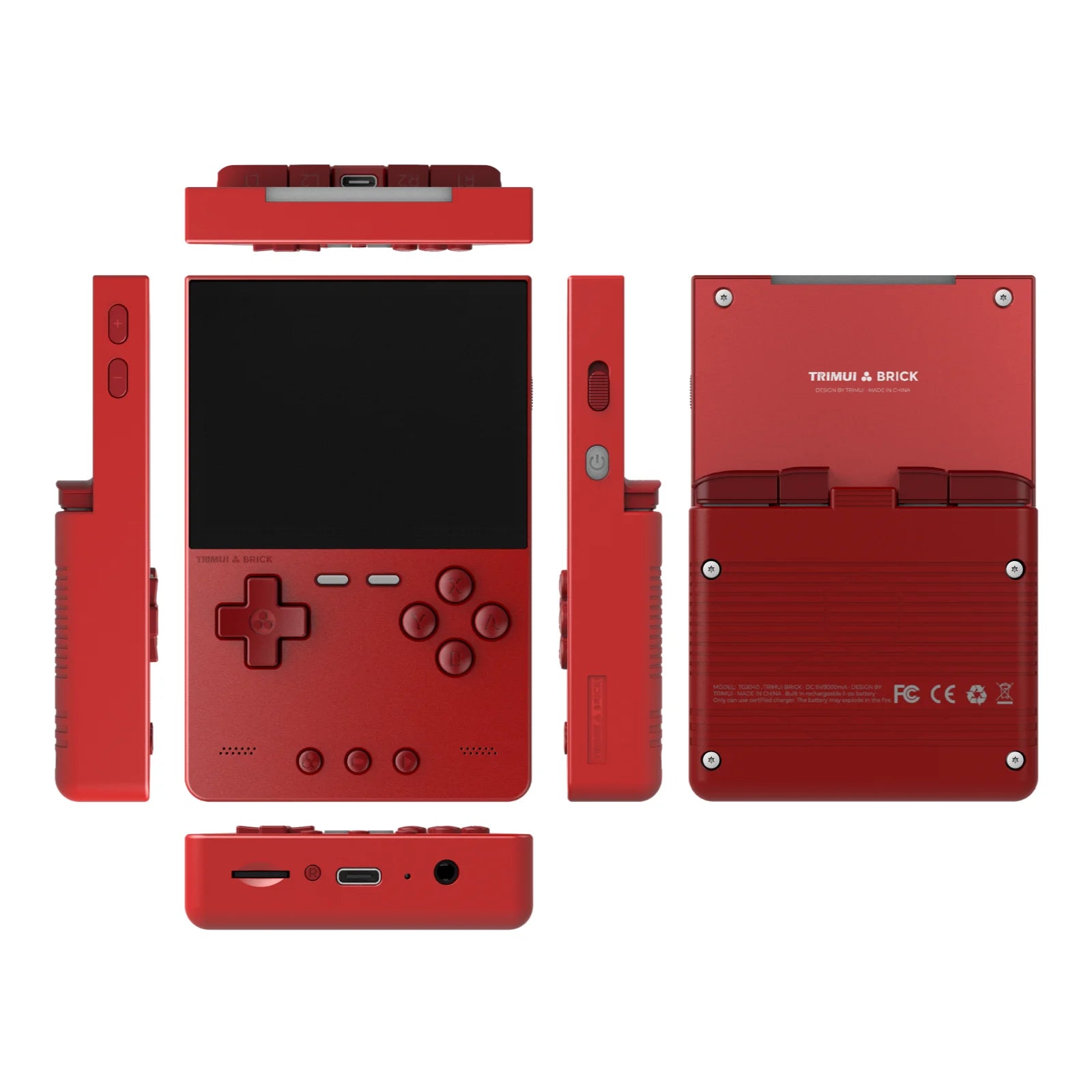 AMPOWN Trimui BRICK Handheld Game Players Consoles 3.2'' IPS Screen Emulator Portable Retro Video Games Linux System Allwinner - Shopifynow