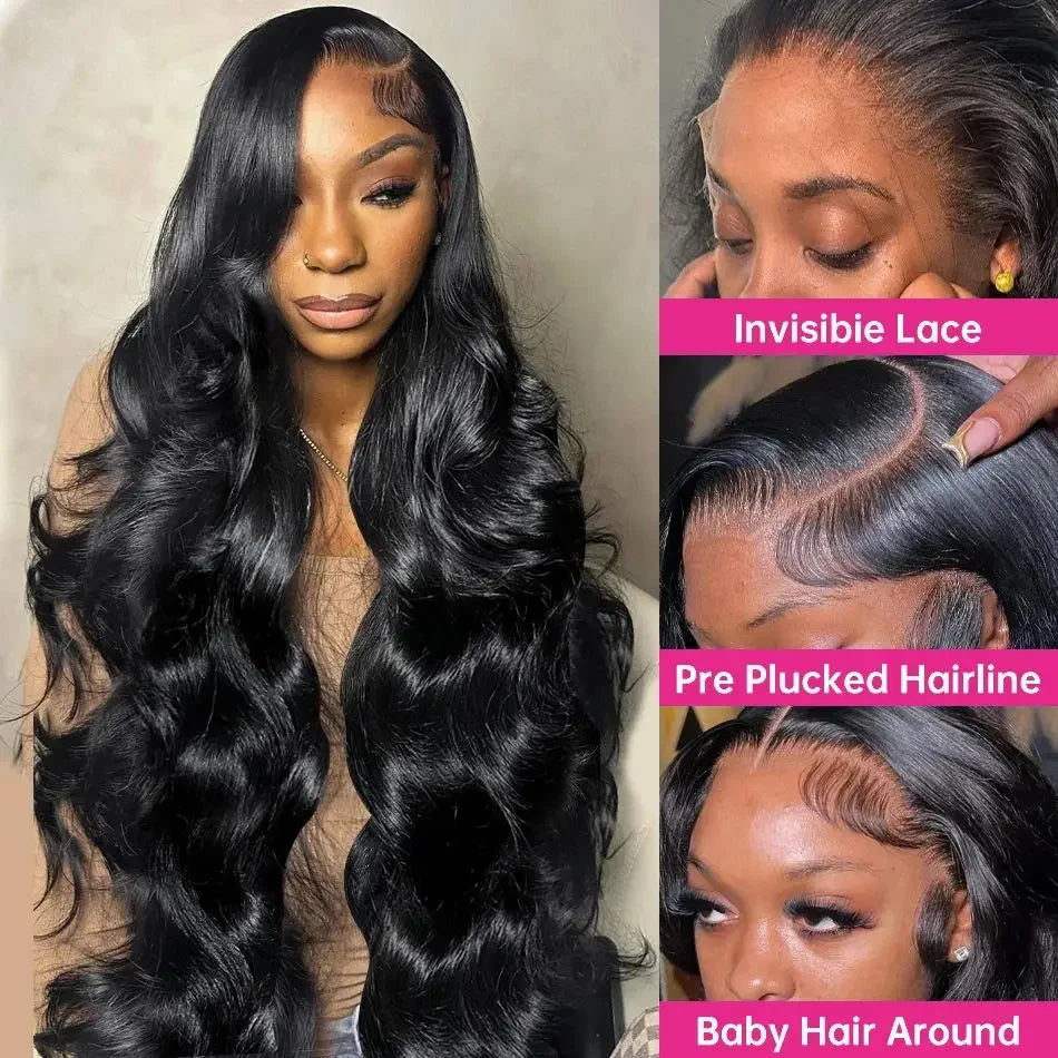 32Inch Body Wave 13x4 13x6 HD Lace Front Human Hair Wigs 4X6 5X5 Glueless Wig Ready To Wear Brazilian Lace Frontal Wig For Women Shopifynow