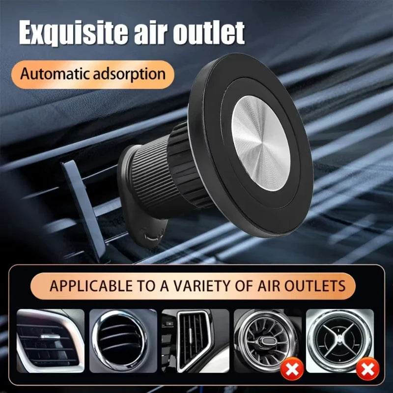 For MagSafe Car Mount Accessories Universal Magnetic Car Phone Holder Parts Suitable for 17mm Ball Head Base Magnet Brackets