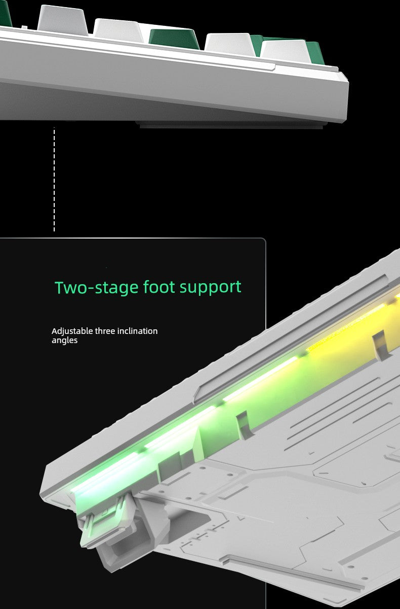 Ikbc Customized Mechanical Keyboard K75 Spectrum Three-Mode RGB Wired Wireless Bluetooth E-Sports Games Office Keyboard Shopifynow