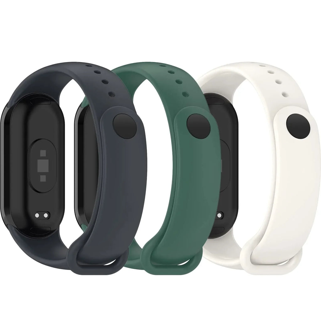 2025 Strap for Xiaomi Mi Band 8/8 NFC Bracelet Silicone Wrist Miband 9 NFC Replacement pulsera correa Sport Strap for Mi Band 9 - Shopifynow