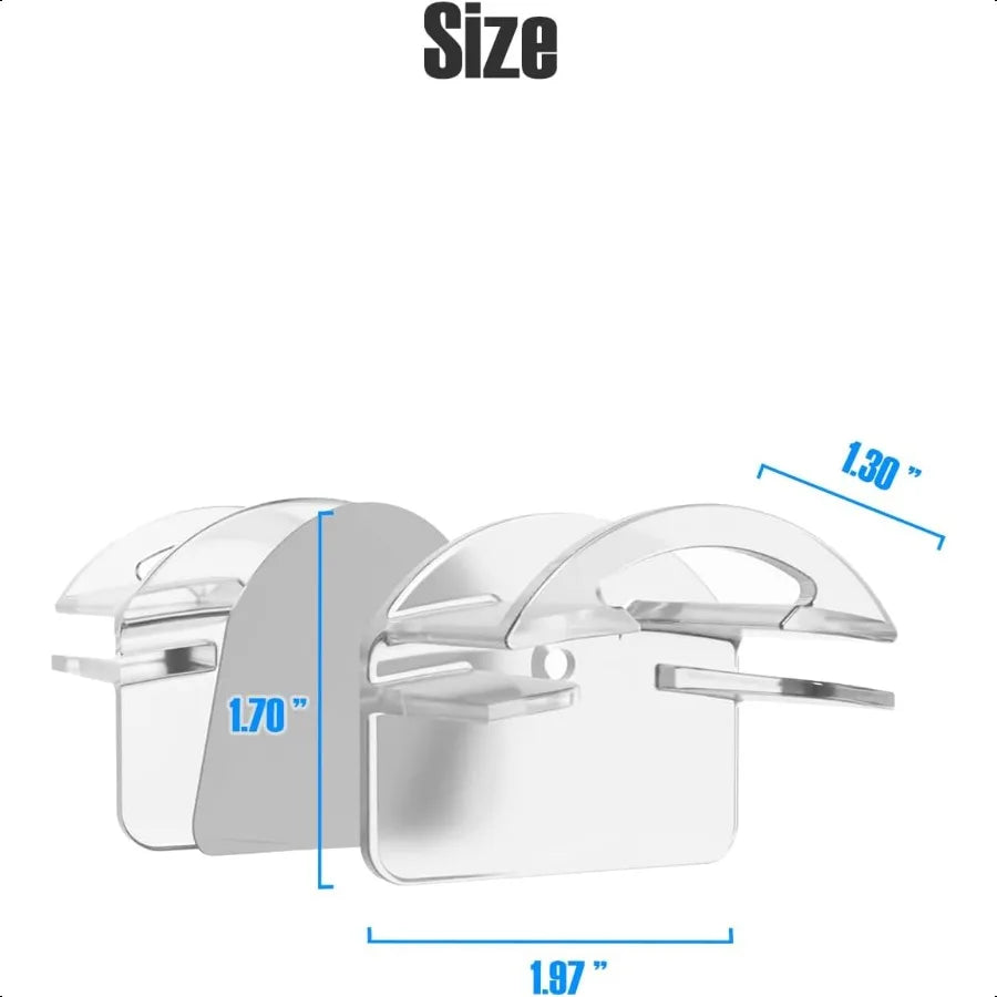 Hat Hooks for Wall 2 Different Ways Hat Racks and Display Baseball Caps Adhesive Hat Wall Hanger Hat Organizer Holder Transpare