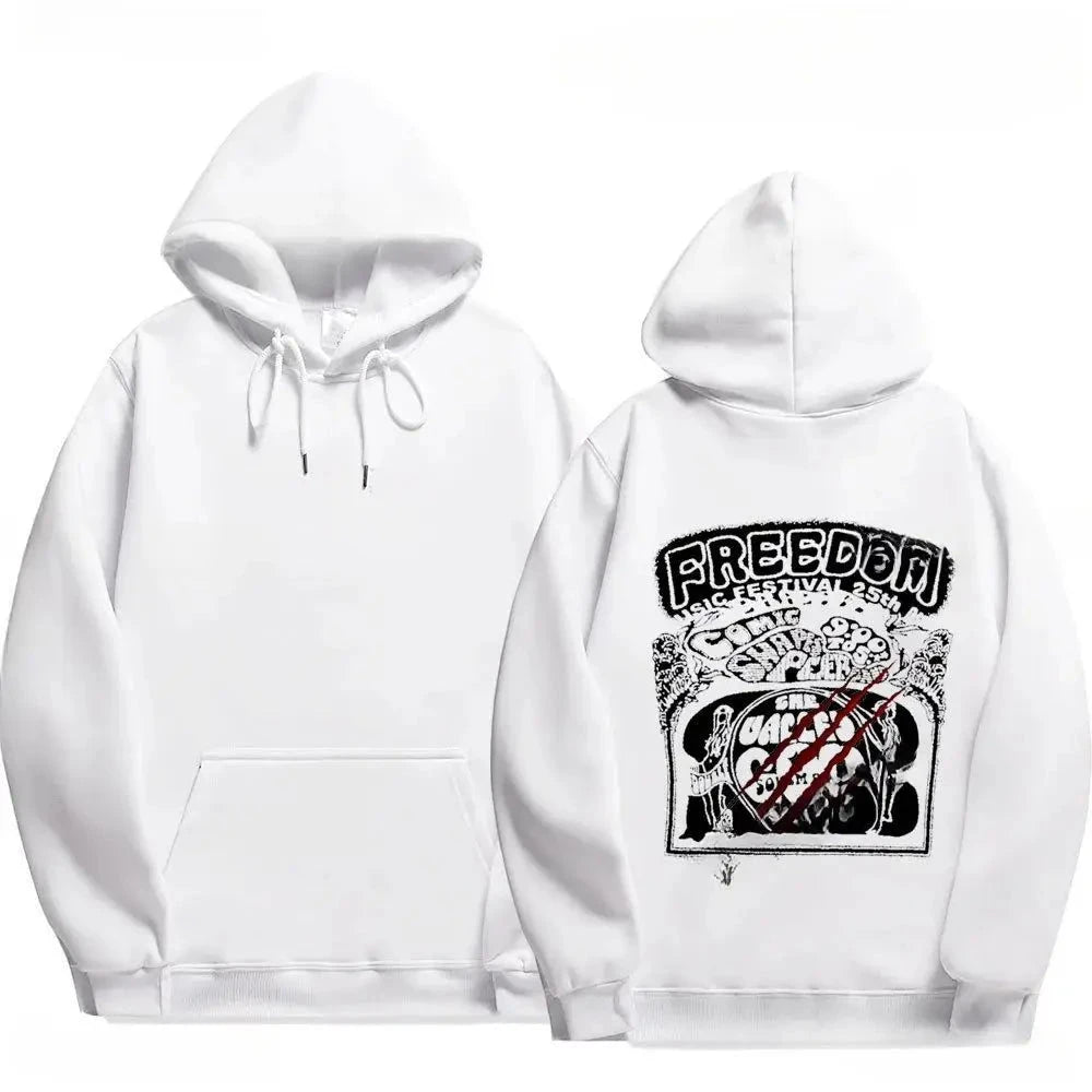 The New Style of The Scream of Fear Hoodie, A Unisex Sweatshirt, Is A Long-sleeved, Loose and Comfortable Pure Cotton Hoodie Shopifynow