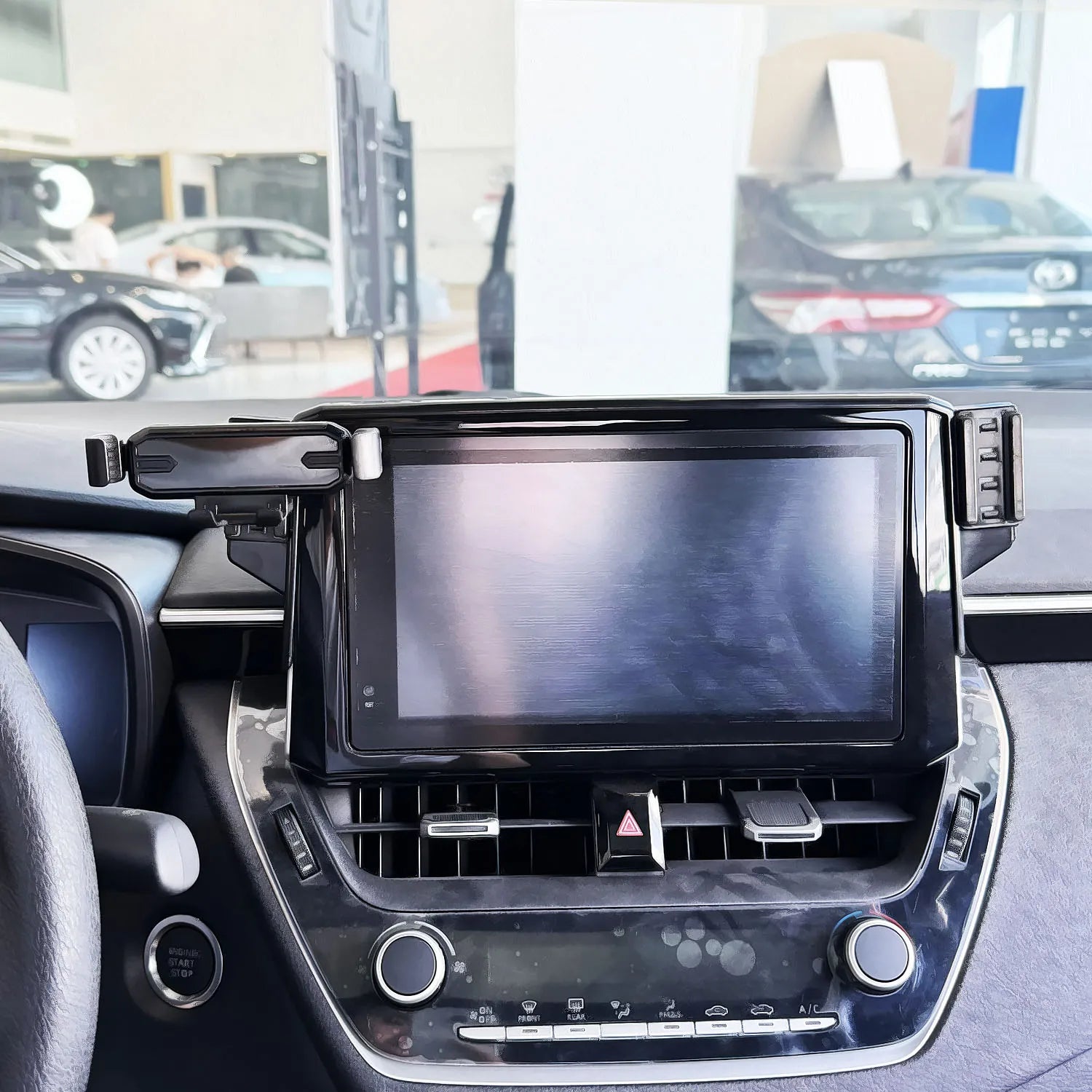 For Toyota Corolla 2019 2020 2021 2022 Phone Holder Car Double Bracket Base Magnetic MagSafe Wireless Charging Car Phone Mount