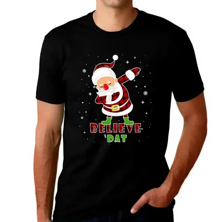 Christmas Gingerbread Man Printed Pure Cotton Short-sleeved Loose and Comfortable Pure Cotton T-shirt for Men and Women Shopifynow
