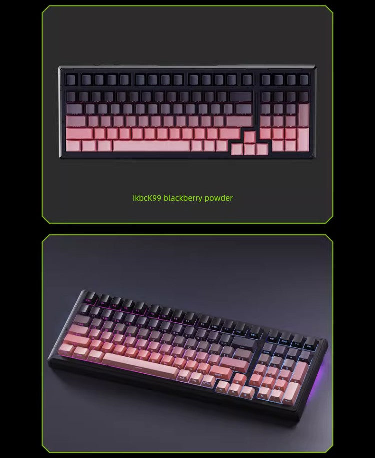 Ikbc Wireless Bluetooth Mechanical Keyboard Customized K99/K87 Three-Mode RGB Boys Only for E-Sports Game Keyboard Shopifynow