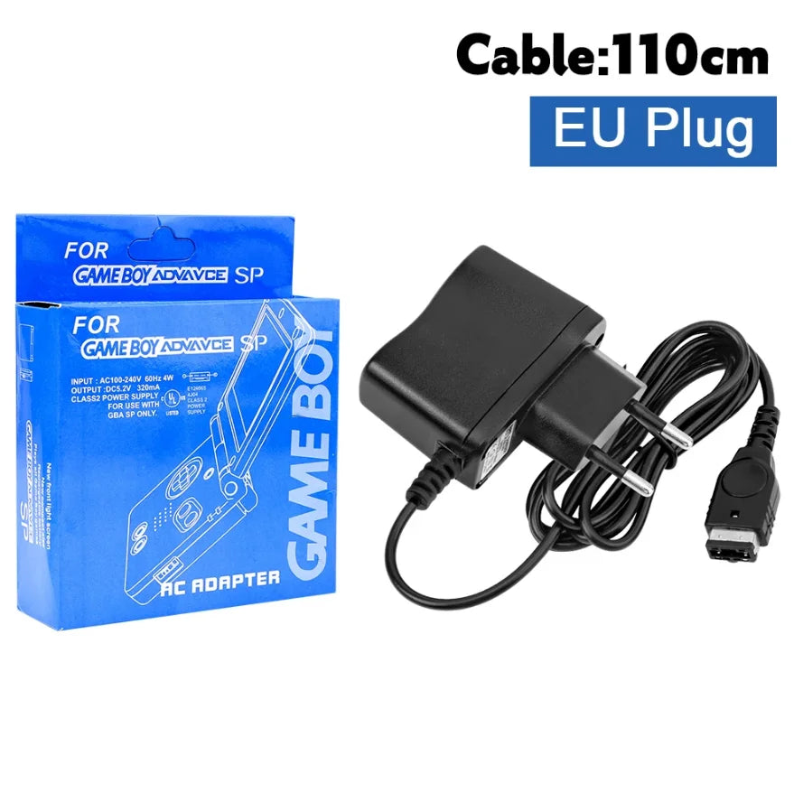 NEW 5.2V Home Wall Travel Charger AC Adapter For Nintend DS NDS GBA SP Gameboy Advance SP Power Supply Charging Cable EU US Plug Shopifynow