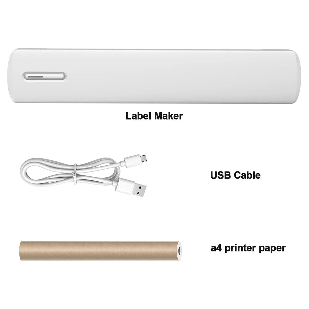 Portable Printer Wireless Inkless Thermal A4 C80 300DPI US-letter Mobile Printer Support Android iOS for Travel Work Home Shopifynow