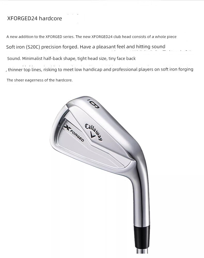 24 New Arrival Callaway Caraway Golf Club Rod Set Male AI Smoke Wooden Pole Matching Apex Iron Pole Shopifynow