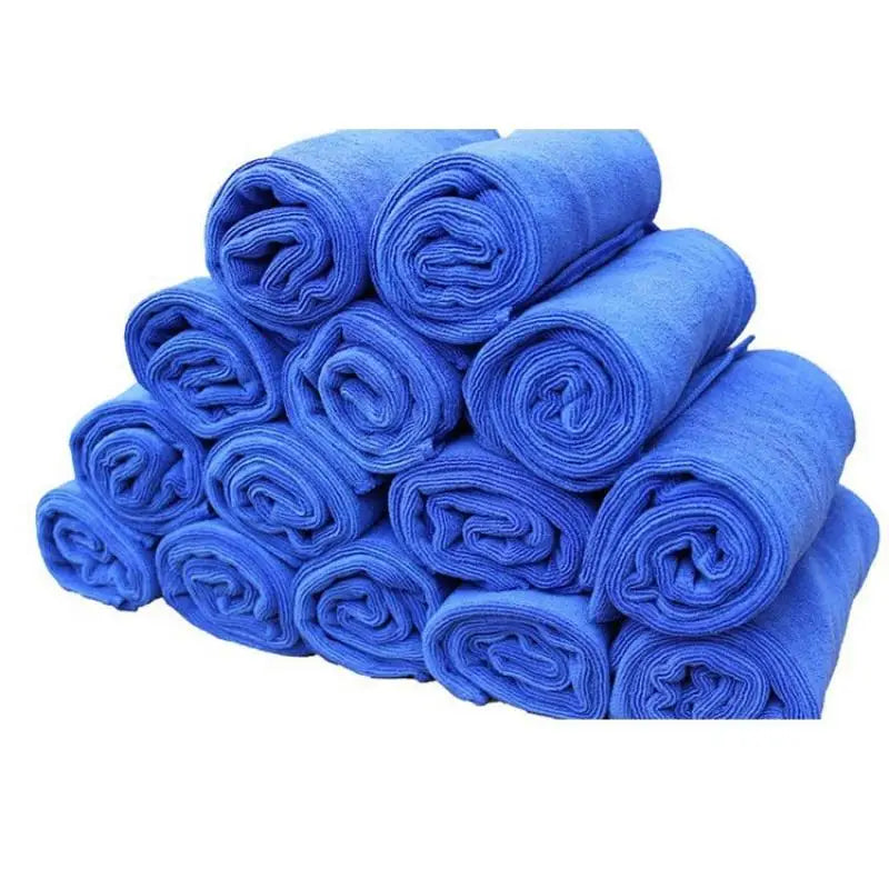 20PCS 30*30 General Cleaning Towel Soft Microfiber Car Cleaning Towel Drying Cloth Hemming Wash Towel Water Suction Polishing Shopifynow