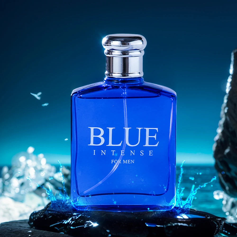 BLUE CHARM Eau de Parfum Spray 3.4 Ounce / 100 Ml  Multi-Layered Fragrance Aromatic Fragrance for Men Men's EDP Perfumes Fruit Shopifynow