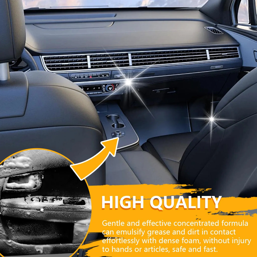 2PCS 100ML Multi-purpose Foam Cleaner Spray Car Home Interior Cleaner Foam Spray Anti-Aging Protection for Car Accessorie Shopifynow