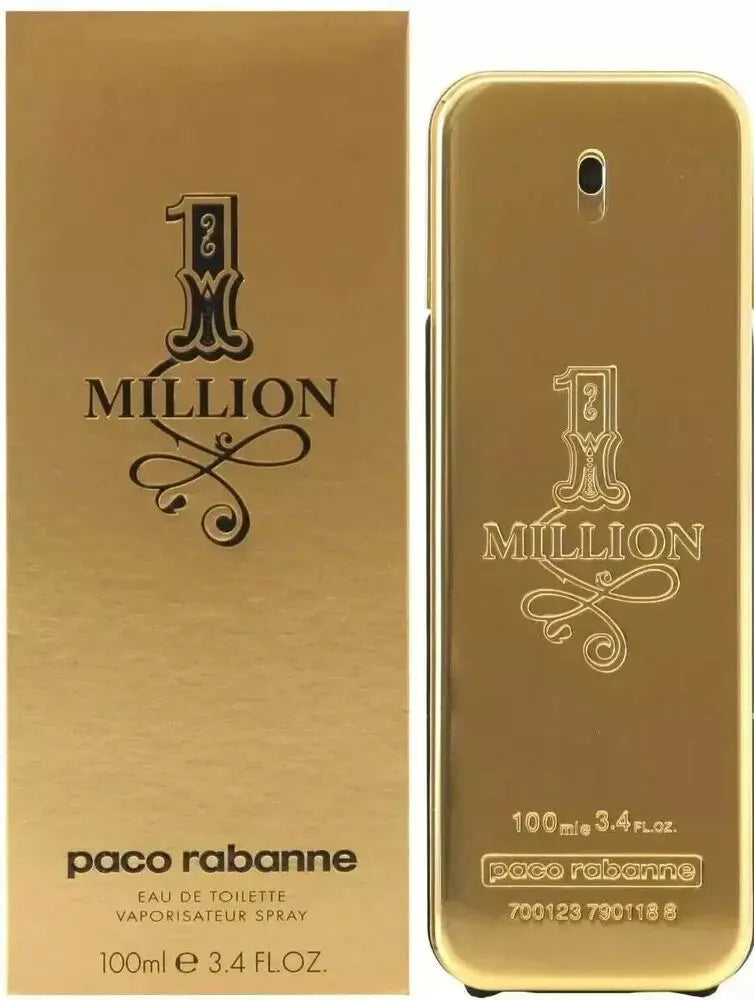 1 Million By Paco Rabanne For Men's Eau De Toilette TESTER 3.4 fl oz 100 ml  Men's Cologne New in Box USA - Shopifynow