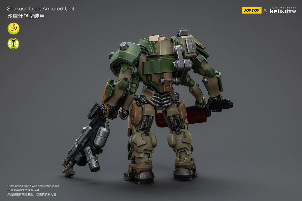 JOYTOY Infinity 1/18 Action Figures Mecha  Anime 17cm Nomads Gecko Squadron Shakush Light Armored Unit Collection Model Toy Shopifynow