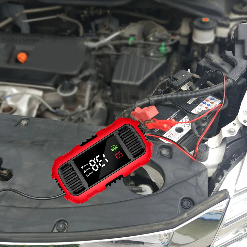 12V 2A Motorcycle Battery Charger Smart Battery Charging Tool Car Motorcycle Lead Acid Battery Charger for Car Truck Battery Shopifynow