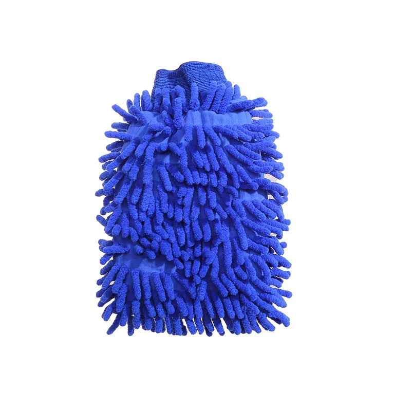 Car Wash Gloves Chenille Glove Plush Rags Thickened double-sided Car Supplies Cleaning Tools Auto Acessories Car Detailing - Shopifynow