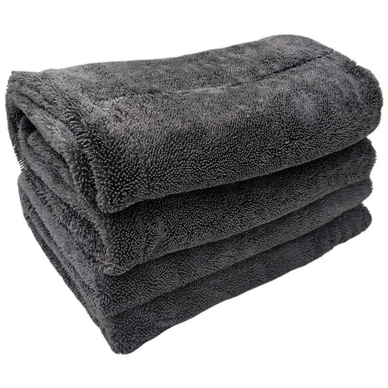 40x40cm 40x60cm 60x90cm Car Wash Microfiber Towel Plush Cleaning Drying Cloth Car Care Cloth Detailing Polishing Shopifynow