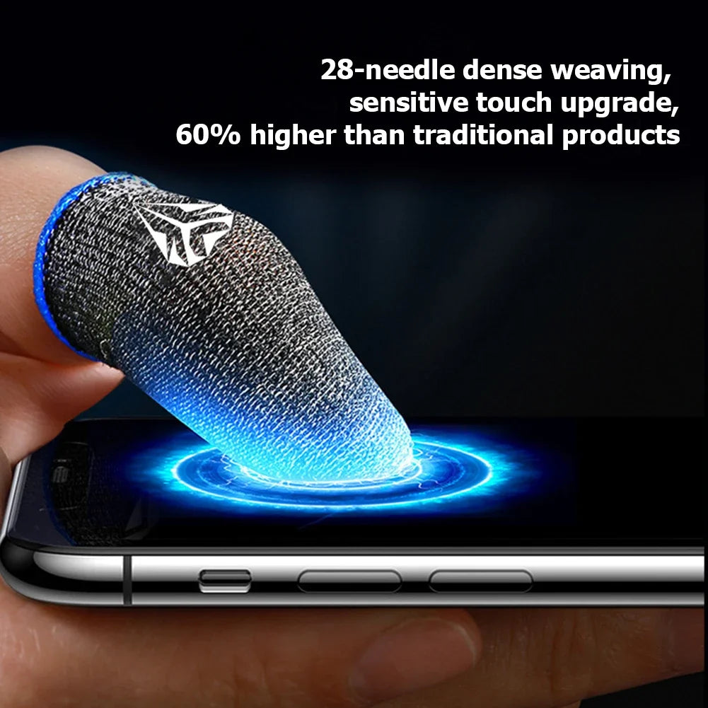 5/10Pairs Gaming Finger Sleeve Anti-slip Fingertip Cover Breathable Sweatproof Fingertips Thumb Gloves For PUBG Mobile Game Shopifynow