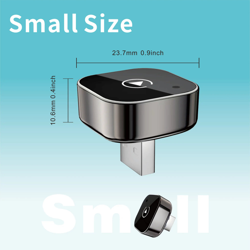 Wireless CarPlay Adapter for iPhone -Mini Plug & Play Auto Connect, 5GHz WiFi Low Latency, iOS 10+ Compatible with Wired CarPlay - Shopifynow