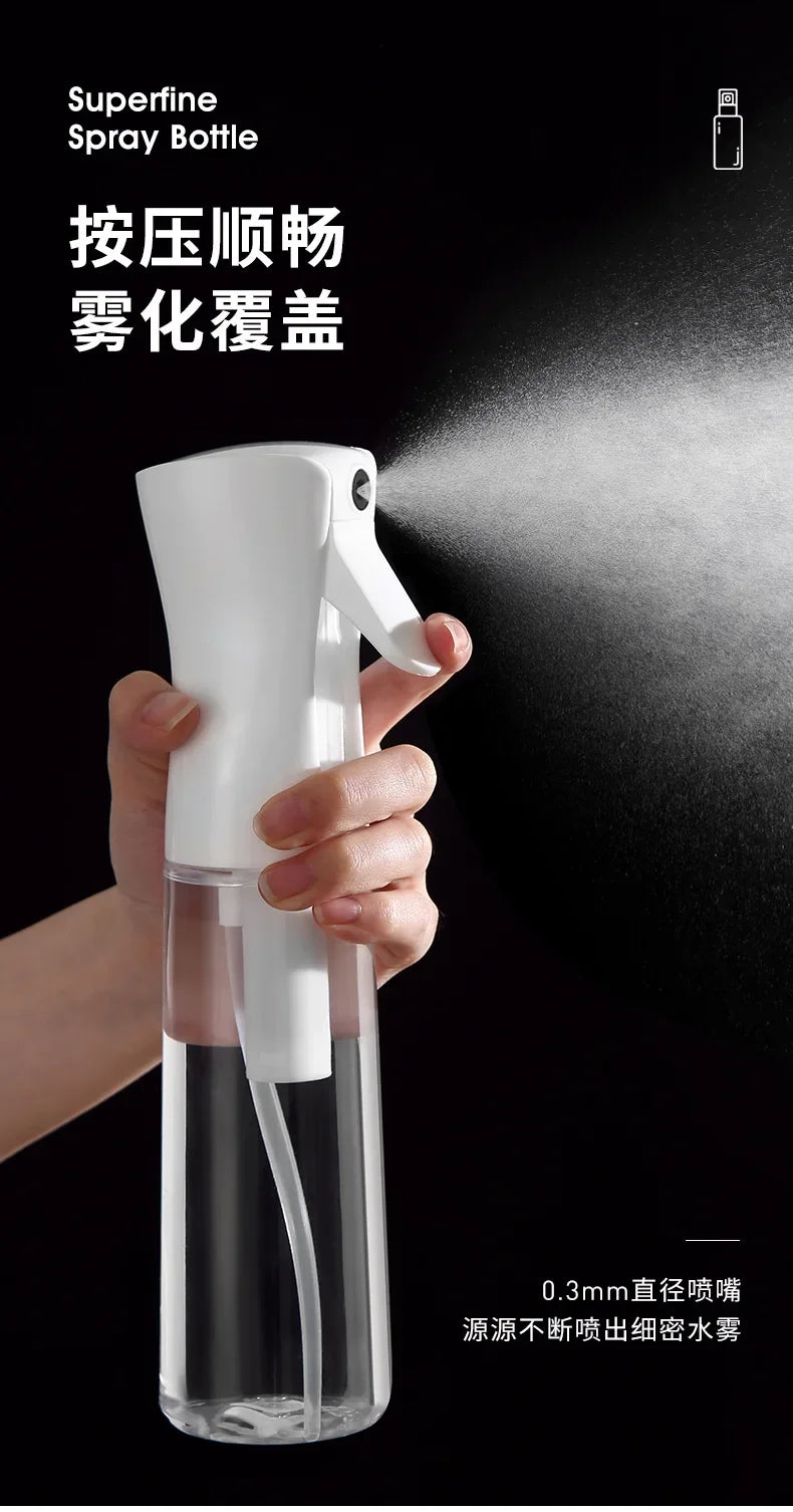 500/300/200ml Hair Spray Bottle Refillable Bottles Continuous Mist Watering Can Automatic Salon Barber Water Sprayer Hair Tools - Shopifynow