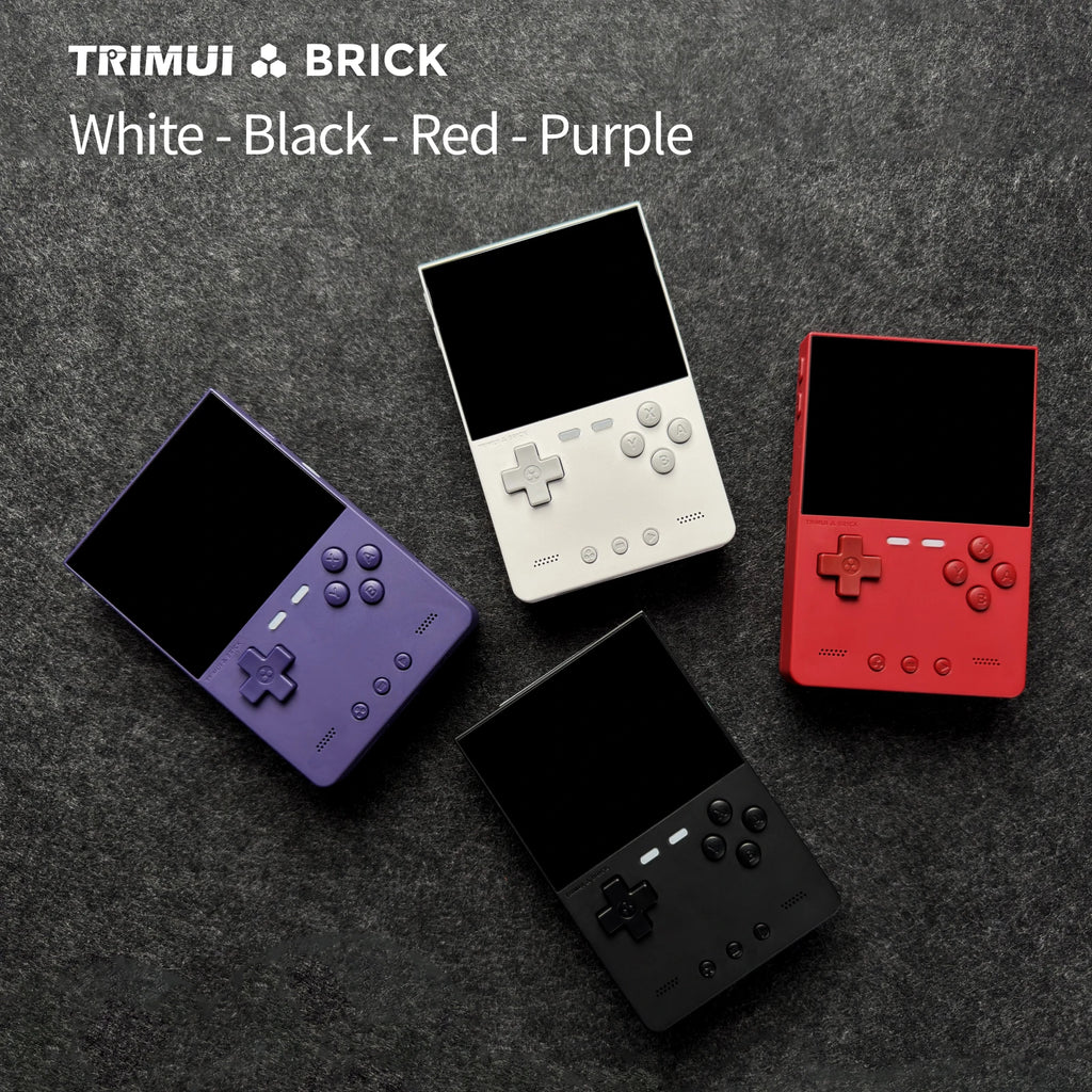 AMPOWN Trimui BRICK Handheld Game Players Consoles 3.2'' IPS Screen Emulator Portable Retro Video Games Linux System Allwinner - Shopifynow