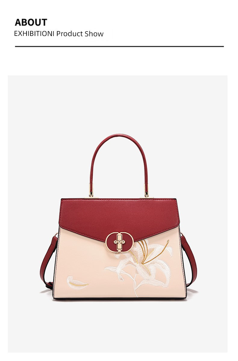 Chinese Style Mother Bag Wedding Bag Female Fancy Middle-Aged Red Wedding Bag Elegant Mother-in-Law Wedding Handbag Shopifynow