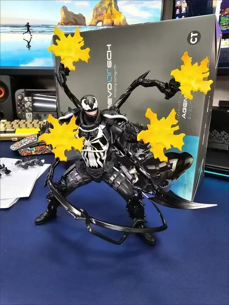 Kaiyodo Revoltech Venom Agent Yamaguchi PVC Figurine - Eugene Thompson Collectible Toy Shopifynow