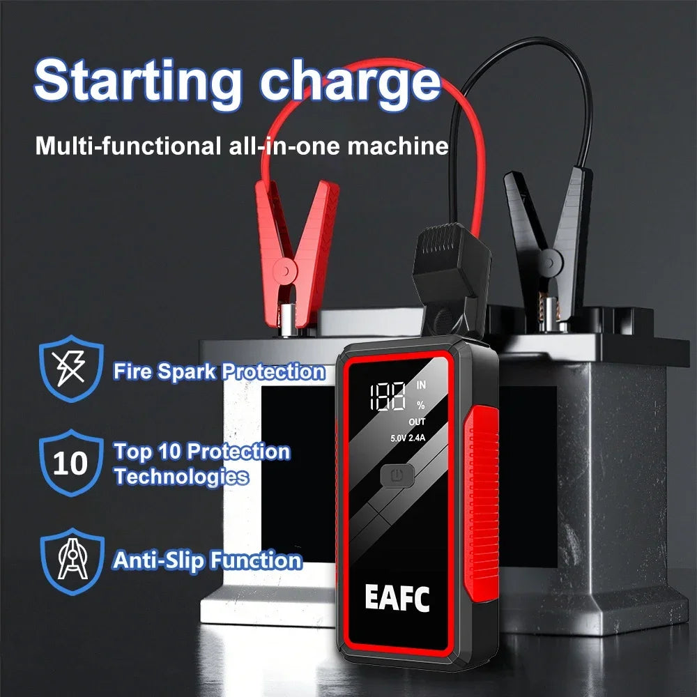 2000A/1200A/600A Car Jump Starter Power Bank Car Battery Booster Charger 12V Starting Device Petrol Diesel-Car Starter Buster - Shopifynow
