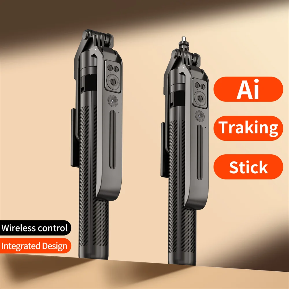 FANGTUOSI New Tripod Gimbal Stabilizer for Smartphone Camera, Tripods Stand Bluetooth Selfie Stick brackets AI Follow-Up Holder - Shopifynow