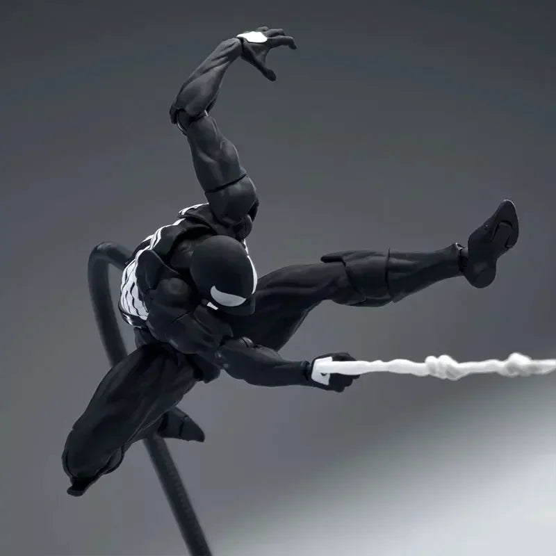 100% Original Mess Toys Spider Man Symbiote Spiderman Messtoys Black Suit Neighbor Scarlet Spider Anime Action Figure Gifts Toys Shopifynow