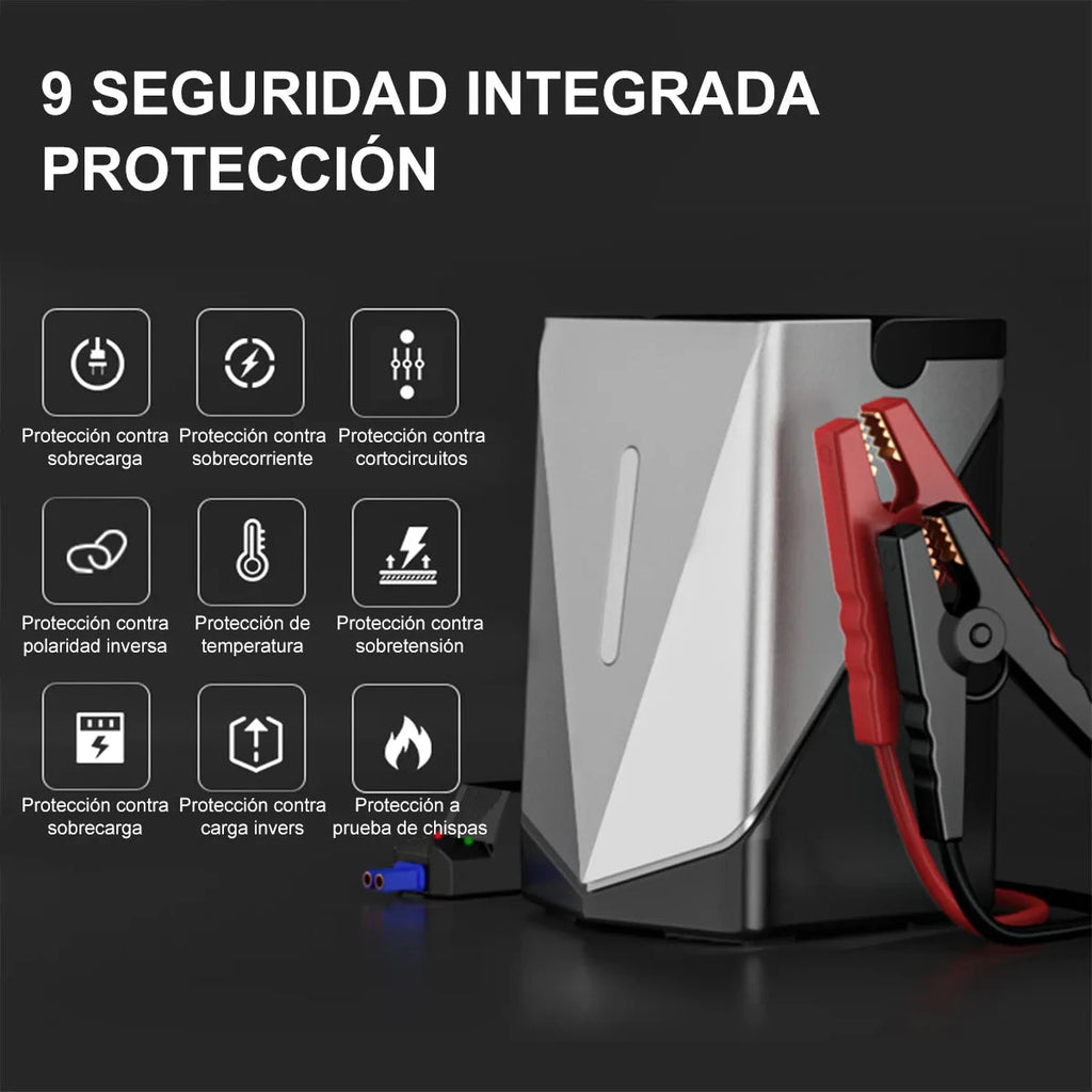 Car Jump Starter 6000A Peak 26800mAh Auto Supercharger Battery Charger Jumper Box with Fast Charger Smart Jumper with LED Screen Shopifynow