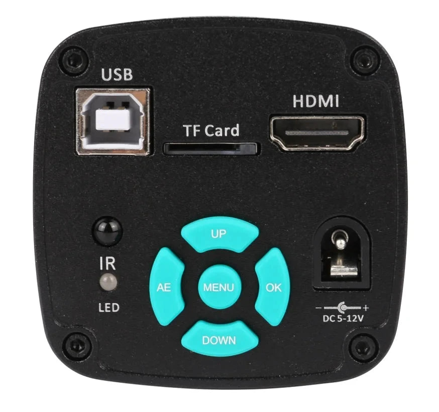 4K Microscope 48MP Digital Microscope For Electronics USB Industrial Cameras HDMI 1-150X Zoom C-Mount Lens Phone Pcb Soldering Shopifynow