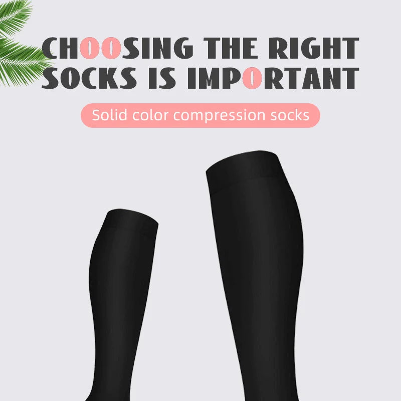 4 pairs compression socks for men and women for running, cycling, yoga, and travel mid-calf socks Shopifynow
