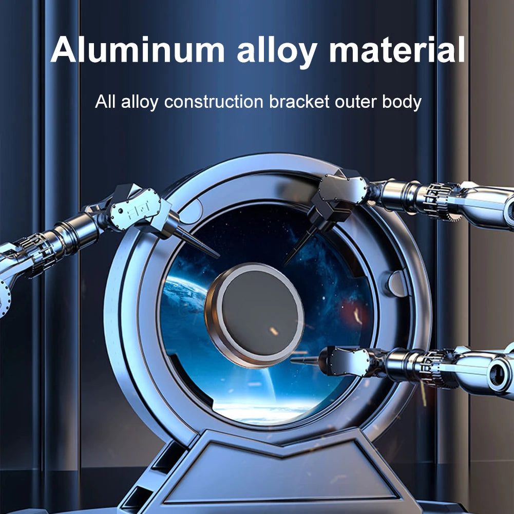 Magnetic Steering Wheel Phone Holder For MagSafe 360° Rotation Aluminum Gravity Phone GPS Hand-free Mount for Car Truck Shopifynow